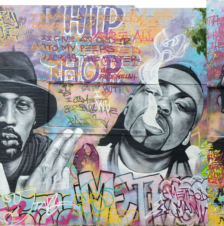 Wu-Tang Clan Tribute Mural